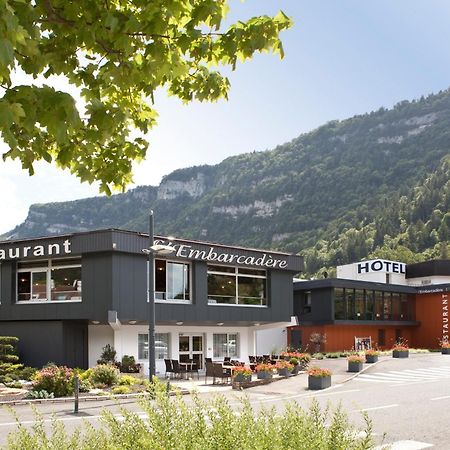 Hôtel-Restaurant de l'Embarcadère Nantua Esterno foto