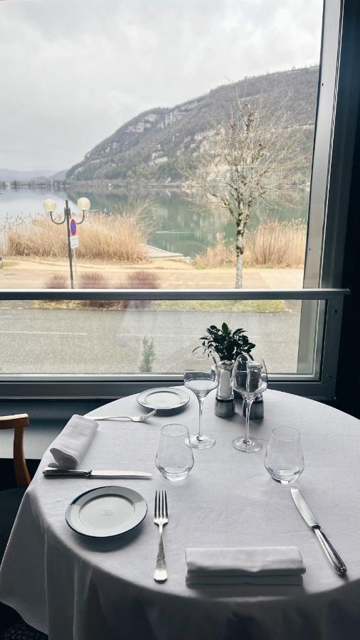 Hôtel-Restaurant de l'Embarcadère Nantua Esterno foto
